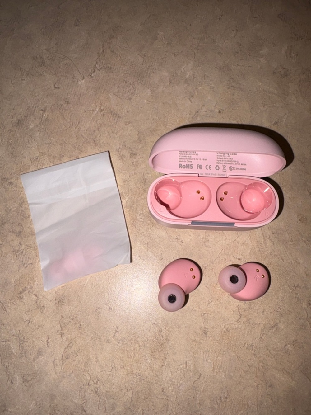 TOZO A1 True Wireless Earbuds - Rose Gold - Picture 5 of 6